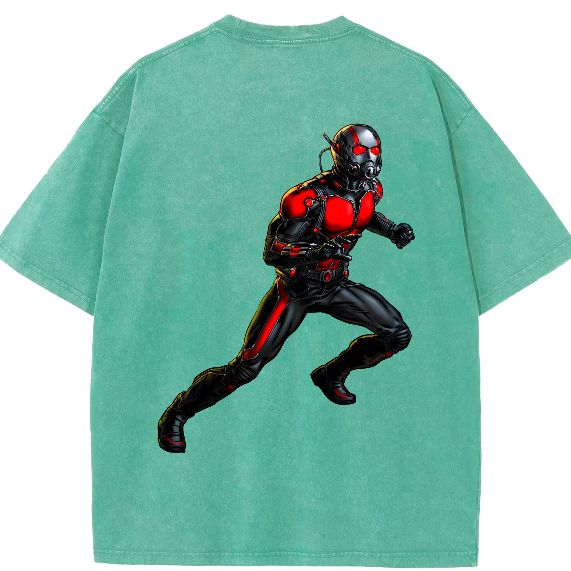 （画像用） アベンジャーズ The Avengers 綿100% ヴィンテージ風 半袖Tシャツ（背面プリント）